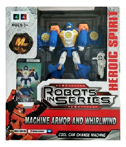 Robot Transformer Heroic Spirit En Caja St