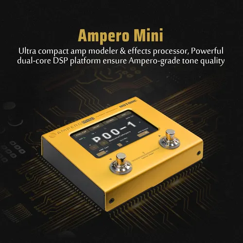 Processador De Múltiplos Efeitos Hotone Ampero Mini Mp-50 Para