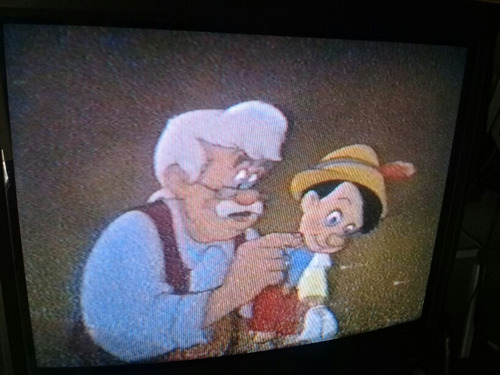 Pinocho / Dumbo ( Doblaje Argentino/ Redoblaje 1969 ) - Vhs (Usado)