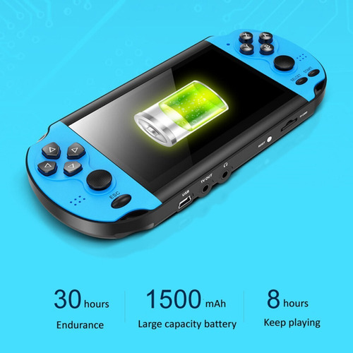 Consola Portatil Juegos X7 Plus (emulador Nintendo & Family)