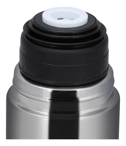 Imagen 3 de 8 de Termo Bala Medio Litro Acero Inoxidable Tapon Matero 500ml
