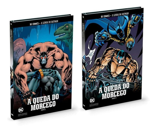 A Queda Do Morcego, De Dc Comics. Lendas Do Batman, Vol. 2. Editorial Eaglemoss, Capa Dura, Edição 22 Em Português
