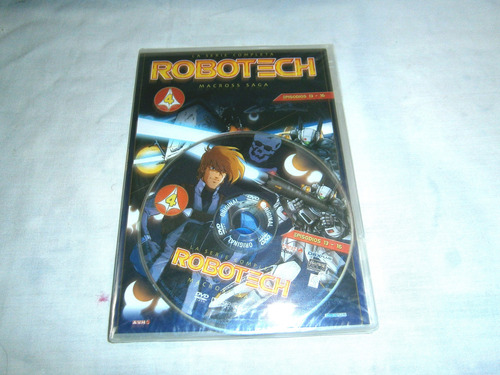 Dvd Robotech Episodios 01 - 04 Y 4 Mas S/ Revista (Usado)