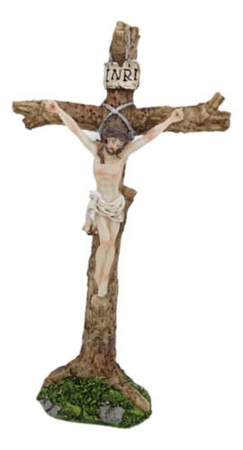 Escultura De Crucifijo De Pie Decoración De Pascua Muebles