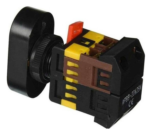 Botão Duplo Liga/desliga Nr12 Com Ressalto Iluminado 220v