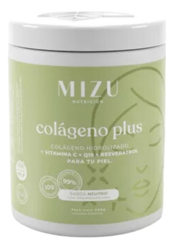 Mizu Colageno Beauty Q10 Peptidos Pote X 250 Gr