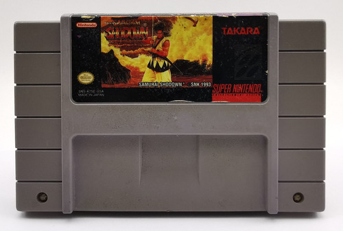 Samurai Shodown Snes Nintendo * R G Gallery