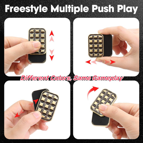 Judixy Fidget Slider Para Adultos - Brick Slide Metal Fidget