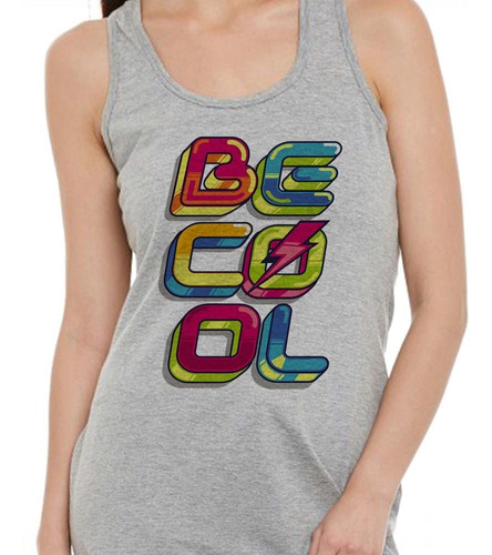 Musculosa Be Cool Buena Onda Tpye Art