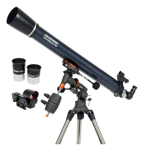 Telescopio Refractor Astromaster 70 Eq Para Observación Astr