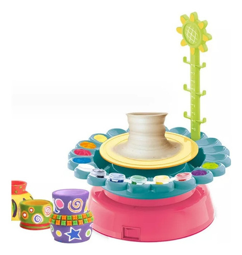 Máquina para hacer juguetes de cerámica para niños Colorea A