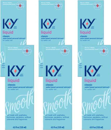 K-y Lubricante Líquido Seguro Para Uso Anal K-y