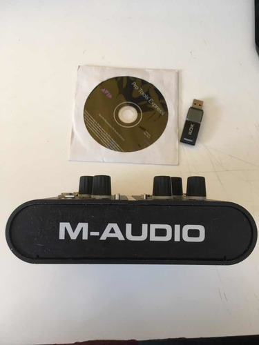 Placa De Audio M-audio M-track Plus Con Pro Tools Express