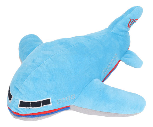 Peluche De Avión De Peluche Azul