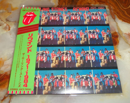 The Rolling Stones - Rewind 1971 - 1984 - Cd Mini Lp Japón