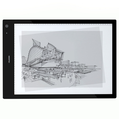 Tableta De Iluminación Led Recargable Huion Lb3 + Envió