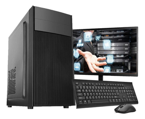 Computador Completo Intel Core 2 Duo 4gb Hd 500gb Monitor