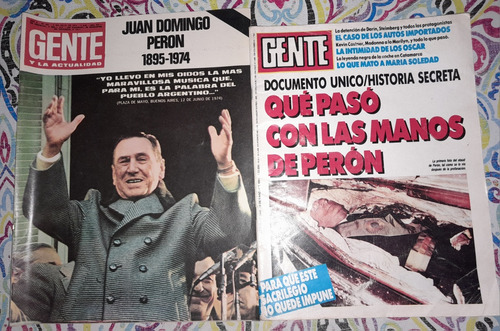 Lote De Revistas Gente 