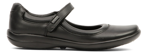Zapatos Escolares Niña Negro Coqueta 170810-a 21½-26 Gnv®