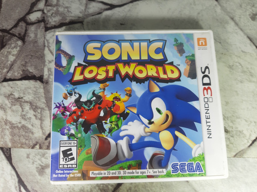 Juego Sonic Lost World Nintendo 3ds Usado 