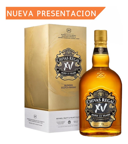 Chivas Regal Xv Gold Whisky Escocés 15 Años