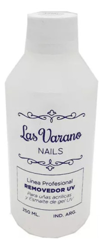 Las Varano 250ml Remov De Semip. Uv Y Uñas Acrilicas