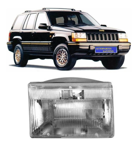 Optica Jeep Grand Cherokee 1993 Al 1999 Policarbonato C