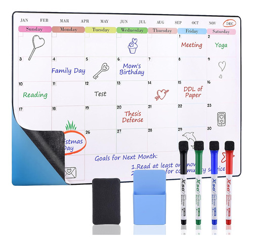 Tablero De Planificación De Borrado Seco No Magnético...