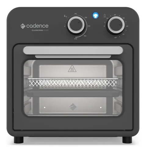 Fritadeira 9l Cadence Classicook Forno E Fryer 2 Em 1 Cor Preto