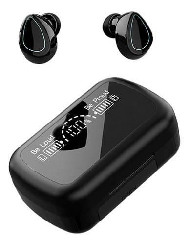 Audífonos Bluetooth 5.3 Con Pantalla De Alimentación Digit