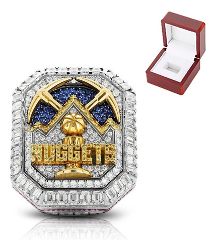 . Anillos De Campeonato De Los Nuggets De Denver 2023