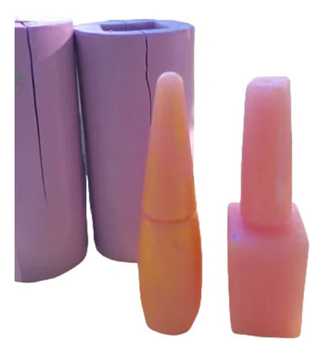 Molde Forma Silicone Esmalte 2cav.