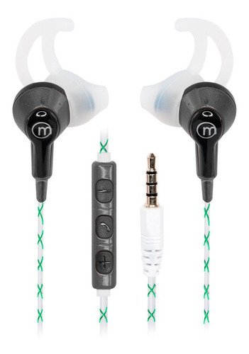 Audifonos Mlab Isport Luminous Jack 3.5mm Negro