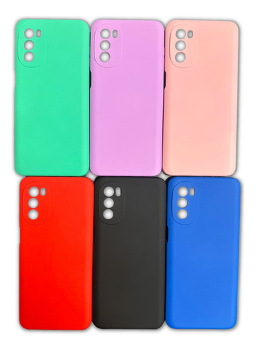 Carcasa Silicona Colores Para Motorola G82