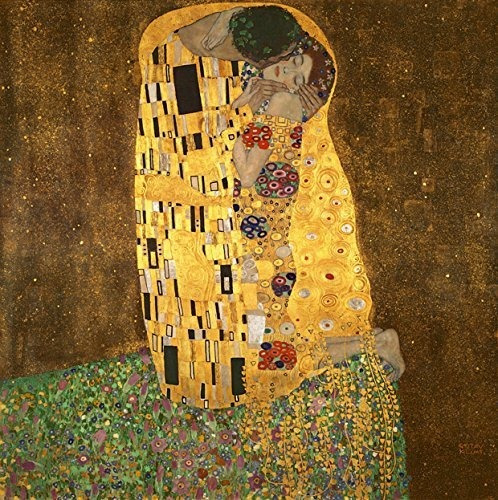 El Beso De Gustav Klimt Famosa Galería De Pinturas Pin...