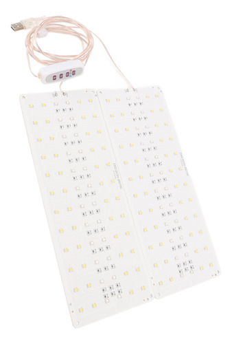 Panel De Cultivo Led Con 5 Brillos Regulables En La Parte In