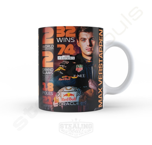 Taza Fierrera - Max Verstappen #23 | World Champion Edition