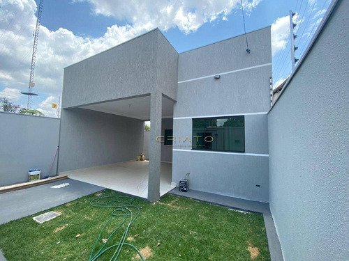 Imagem 6 de 18 de Casa Com 3 Dormitórios À Venda, 119 M² Por R$ 290.000,00 - Víviam Parque - Anápolis/go - Ca0412