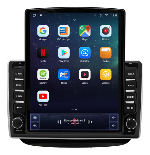 Multimidia Tesla Onix 20/25 Android 14 4gb Octacore 9,7p 4g