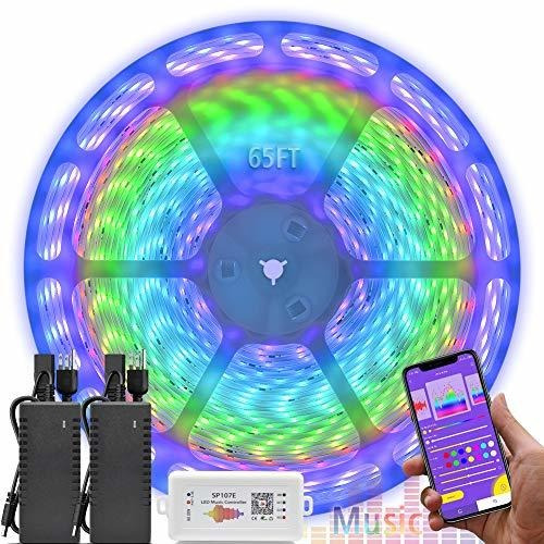 Completo 65.6 Foot Music Color Chasing Led Strip 1gc90