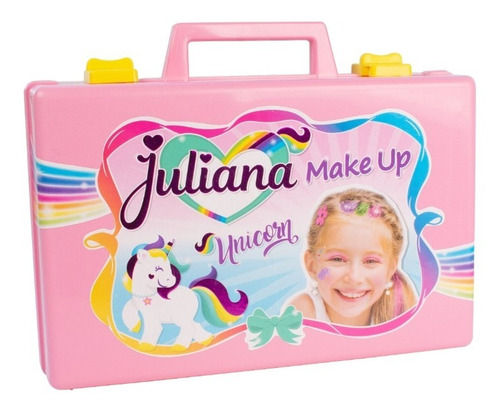 Valija Juliana Make Up Unicorn Maquillaje Grande Unicornio