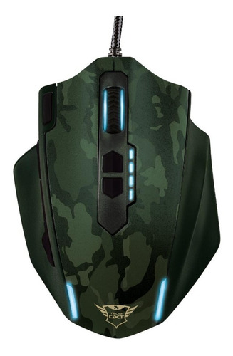 Mouse Gamer Trust Gxt 155c Caldor Verde 4000 Dpi