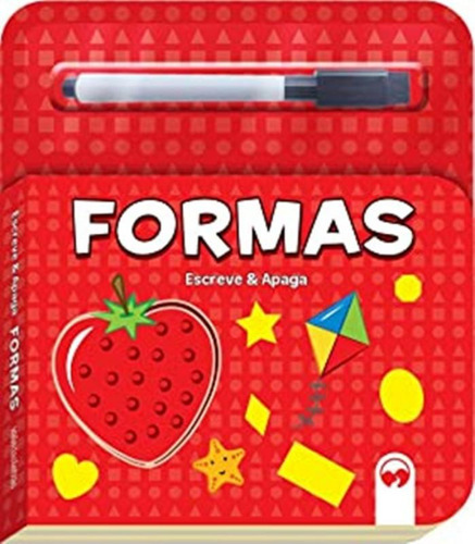 Escreve & Apaga - Formas: Escreve & Apaga - Formas, De A Vale Das Letras. Editora Vale Das Letras, Capa Dura, Edição 1 Em Português, 2023