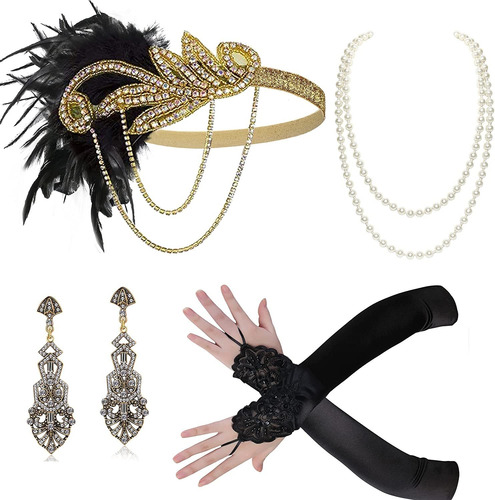 Babeyond Accesorios Para Disfraz De Gatsby De Los Años 20, J