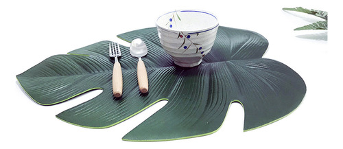D Mantel De Mesa Con Hojas De Plantas, Decoración For