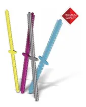 Comprar 12 Bastones Ligas Long Modulos Elasticos Ortodoncia Colores