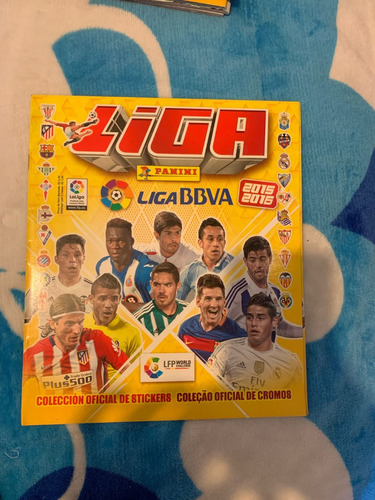 Album Panin La Liga 2015-2016 Vacio Liga Española Brasilera