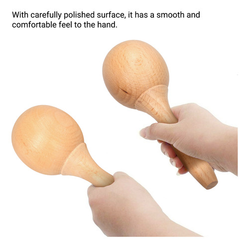 Par De Maracas De Madera Para: Baldosas Para Instrumentos De
