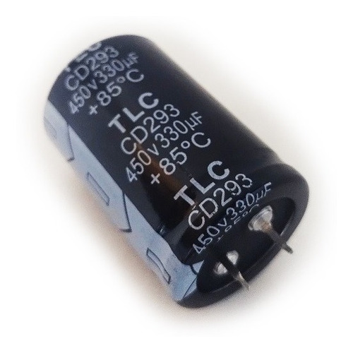 Capacitor Electrolitico Tlc 330uf 450v 30x45mm Pack X 10