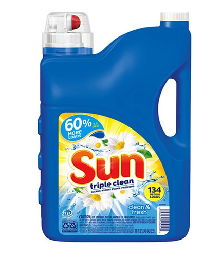 Detergente Liquido Sun 5.55l Para Lava - L a $13160